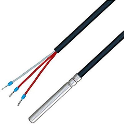 IOVEO PT100 Temperatursensor - 3-Draht - 5m Kabel - Bis 105°C IOVEO PT100 Temperatursensor - 3-Draht - 5m Kabel - Bis 105°C