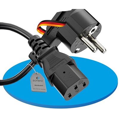 SONERO C13G-075B Netzkabel - Erdung IEC C13-Stecker SONERO C13G-075B Netzkabel - Erdung IEC C13-Stecker