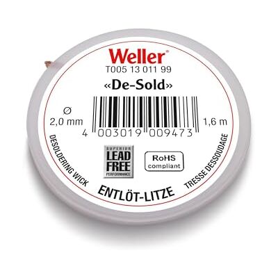 Weller T0051301199 Entlötlitze 1,6 m Spule Weller T0051301199 Entlötlitze 1,6 m Spule