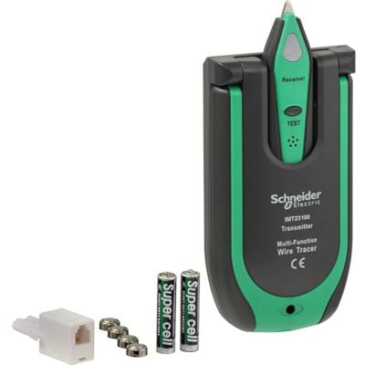 Schneider Electric Thorsman Multifunktions-Kabelsucher, IMT23206 Mit Sender und Empfänger, Leitungssucher, inklusive Batterien Schneider Electric Thorsman Multifunktions-Kabelsucher, IMT23206 Mit Sender und Empfänger, Leitungssucher, inklusive Batterien