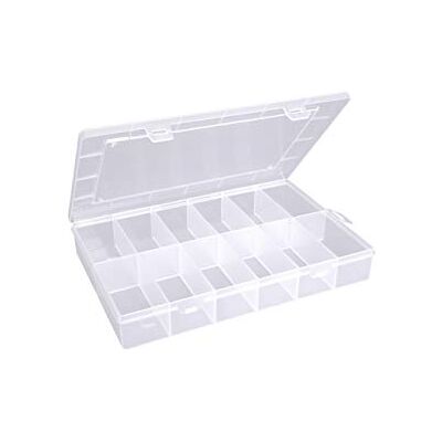 HÜNERSDORFF PP-Eco Aufbewahrungsbox - 12 Fächer für Kleinteile HÜNERSDORFF PP-Eco Aufbewahrungsbox - 12 Fächer für Kleinteile