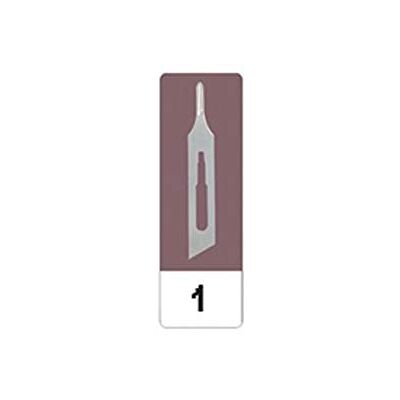GIMA Gouge Blades made of Carbon Steel N. 1, Sterile, for Manicure and Pedicure, 50 Blades Individually Packed GIMA Gouge Blades made of Carbon Steel N. 1, Sterile, for Manicure and Pedicure, 50 Blades Individually Packed