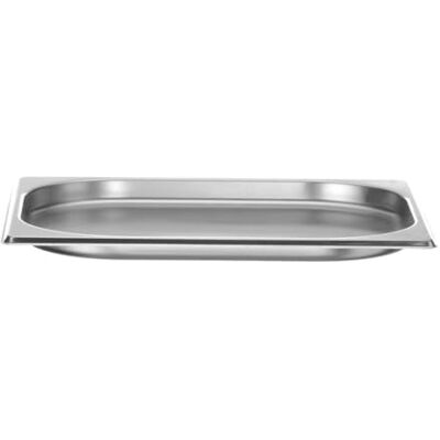 HENDI Gastronormbehälter, geeignet für Chafing Dishes, Bain-marie, Backöfen, Kühlschränken, Gefrierschränke, temperaturbeständig von -40° bis 250°C, 1L, GN 1/2, 325x265x(H) 200mm, Edelstahl HENDI Gastronormbehälter, geeignet für Chafing Dishes, Bain-marie, Backöfen, Kühlschränken, Gefrierschränke, temperaturbeständig von -40° bis 250°C, 1L, GN 1/2, 325x265x(H) 200mm, Edelstahl