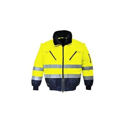 Portwest PJ50 Hi-Vis 3-in-1 Kontrast Pilotjacke Wasserabweisend Portwest PJ50 Hi-Vis 3-in-1 Kontrast Pilotjacke Wasserabweisend