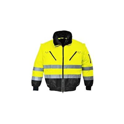 Portwest PJ50 Hi-Vis 3-in-1 Kontrast Pilotjacke Wasserabweisend Portwest PJ50 Hi-Vis 3-in-1 Kontrast Pilotjacke Wasserabweisend