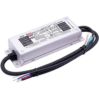 MEAN WELL ELG-75-24DA-3Y LED Netzteil dimmbar DALI 75.6W 24V 3.15A IP67 Schaltnetzteil CV MEAN WELL ELG-75-24DA-3Y LED Netzteil dimmbar DALI 75.6W 24V 3.15A IP67 Schaltnetzteil CV