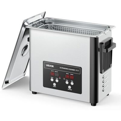 VEVOR 6 L Ultraschallreiniger, professionelle Ultraschallreinigungsmaschine mit Reinigungskorb & Digitalanzeige, 120 W Edelstahl 40 kHz Industrielle Reinigungsmaschine für Uhren Schmuck VEVOR 6 L Ultraschallreiniger, professionelle Ultraschallreinigungsmaschine mit Reinigungskorb & Digitalanzeige, 120 W Edelstahl 40 kHz Industrielle Reinigungsmaschine für Uhren Schmuck
