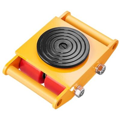 VEVOR Panzerrollen 6T Transportfahrwerk 280x210x105mm Transportrollen aus Kohlenstoffstahl Industrieroller mit 4 PU-Richtungsräder Roller Ф 135x9mm Drehplatte Möbeltransporthilfe Transportroller VEVOR Panzerrollen 6T Transportfahrwerk 280x210x105mm Transportrollen aus Kohlenstoffstahl Industrieroller mit 4 PU-Richtungsräder Roller Ф 135x9mm Drehplatte Möbeltransporthilfe Transportroller