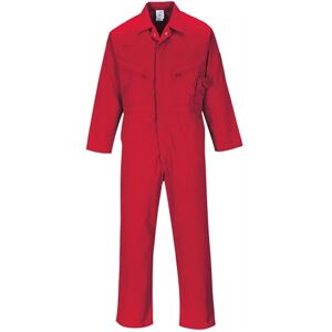 Portwest Overall Liverpool, Größe: L, Farbe: Rot, C813RERL Portwest Overall Liverpool, Größe: L, Farbe: Rot, C813RERL