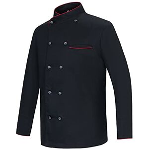 MISEMIYA Damen KOCHJACKE KZ-844, Herren 844-Schwarz, M MISEMIYA Damen KOCHJACKE KZ-844, Herren 844-Schwarz, M