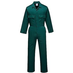 Portwest S999 Herren Euro-Arbeitskleidung Polycotton Overall Arbeitsanzug Flaschengrün, XXL Portwest S999 Herren Euro-Arbeitskleidung Polycotton Overall Arbeitsanzug Flaschengrün, XXL