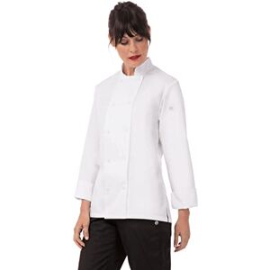 Chef Works Damen Sofia Kochmantel Kochjacke, Weiß, Groß Chef Works Damen Sofia Kochmantel Kochjacke, Weiß, Groß