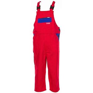 Planam 0165122 Kinderlatzhose, Rot/Kornblumenblau, Größe 122/128 Planam 0165122 Kinderlatzhose, Rot/Kornblumenblau, Größe 122/128
