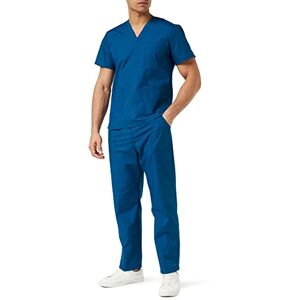 MISEMIYA Unisex-Schrubb-Set Medizinische Uniform mit Oberteil und Hose ref.6801-6802 Small, Marineblau 68 MISEMIYA Unisex-Schrubb-Set Medizinische Uniform mit Oberteil und Hose ref.6801-6802 Small, Marineblau 68