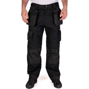 Lee Cooper Herren Premium Multi & Holster Pocket Kneepad Arbeitssicherheitshose Cargohose, Schwarz, 34" Taille Normales Bein Lee Cooper Herren Premium Multi & Holster Pocket Kneepad Arbeitssicherheitshose Cargohose, Schwarz, 34" Taille Normales Bein