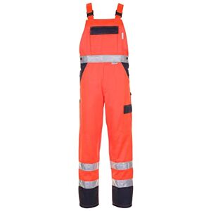 Planam 2026048 Warnschutz Latzhose, Orange/Marine, Größe 48 Planam 2026048 Warnschutz Latzhose, Orange/Marine, Größe 48