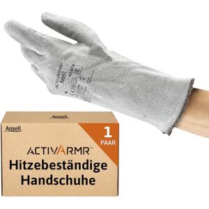 Ansell ActivArmr 42-474, Hitzeschutz Handschuh, Industrielle hitzebeständige Handschuhe, Arbeitshandschuhe mit Filz -Futter und Stulpen, Professionelle Schutz-Handschuhe, 1 Paar, Gr. XL Ansell ActivArmr 42-474, Hitzeschutz Handschuh, Industrielle hitzebeständige Handschuhe, Arbeitshandschuhe mit Filz -Futter und Stulpen, Professionelle Schutz-Handschuhe, 1 Paar, Gr. XL