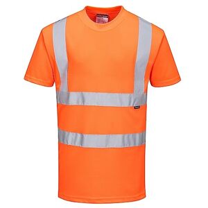 Portwest RT23 Hochsichtbares Bahn-T-Shirt Orange, XXXL Portwest RT23 Hochsichtbares Bahn-T-Shirt Orange, XXXL