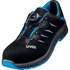 Uvex 2 Trend Halbschuh mit BOA Fit System, Sicherheitsschuhe S1 P SRC, Arbeitsschuhe für Herren, Schwarz/Blau, Größe 41 Uvex 2 Trend Halbschuh mit BOA Fit System, Sicherheitsschuhe S1 P SRC, Arbeitsschuhe für Herren, Schwarz/Blau, Größe 41