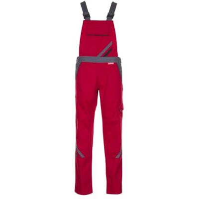Planam Highline Damen Latzhose rot/Schiefer/schwarz, Größe 42 Planam Highline Damen Latzhose rot/Schiefer/schwarz, Größe 42