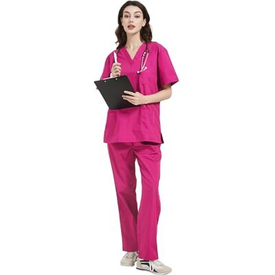 MISEMIYA Unisex-Schrubb-Set Medizinische Uniform mit Oberteil und Hose ref.6801-6802 MISEMIYA Unisex-Schrubb-Set Medizinische Uniform mit Oberteil und Hose ref.6801-6802