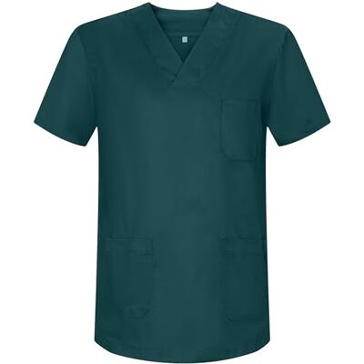 MISEMIYA Unisex-Kasack für Medizin, Krankenschwestern, Uniform, Reinigung, Arbeit, Ästhetik, Zahnarzt, Tierärzt, Gastronomie 817 MISEMIYA Unisex-Kasack für Medizin, Krankenschwestern, Uniform, Reinigung, Arbeit, Ästhetik, Zahnarzt, Tierärzt, Gastronomie 817