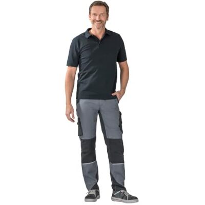 Planam Norit Arbeitshose Herren Stretch Bundhose mit Knietaschen Bundhose mit 4-Wege-Stretch, Knietaschen, Nylon-Verstärkung, Reflexapplikationen Planam Norit Arbeitshose Herren Stretch Bundhose mit Knietaschen Bundhose mit 4-Wege-Stretch, Knietaschen, Nylon-Verstärkung, Reflexapplikationen