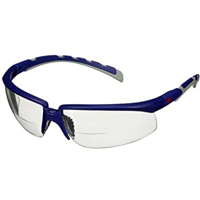 Solus 3M 2000 Schutzbrillen-Serie, blau/graue Bügel, Anti-Fog-/Antikratz-Beschichtung, transparente Scheibe Lesestärke +1,5, S2015AF-BLU, 1 Stück Solus 3M 2000 Schutzbrillen-Serie, blau/graue Bügel, Anti-Fog-/Antikratz-Beschichtung, transparente Scheibe Lesestärke +1,5, S2015AF-BLU, 1 Stück