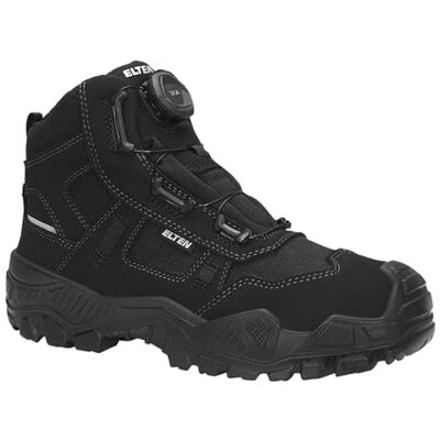 ELTEN MIKE BOA black Mid ESD S3S, Sicherheitsschuhe für Damen+Herren, leicht, Stahlkappe, Obermaterial: Textil, Innenfutter: Textil (atmungsaktiv), Gr. 40 ELTEN MIKE BOA black Mid ESD S3S, Sicherheitsschuhe für Damen+Herren, leicht, Stahlkappe, Obermaterial: Textil, Innenfutter: Textil (atmungsaktiv), Gr. 40