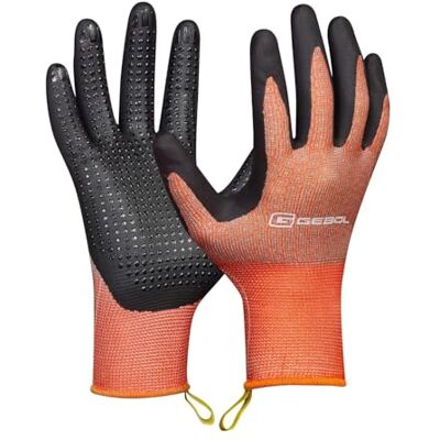 Gebol Clivia Gartenhandschuhe, Touchscreen, atmungsaktiv, rutschfest, EN388 Für Beet, Rosen & Pflanzarbeiten, schützt vor Dornen & Erde, feines Tastgefühl, angenehme Passform, leicht zu reinigen Gebol Clivia Gartenhandschuhe, Touchscreen, atmungsaktiv, rutschfest, EN388 Für Beet, Rosen & Pflanzarbeiten, schützt vor Dornen & Erde, feines Tastgefühl, angenehme Passform, leicht zu reinigen