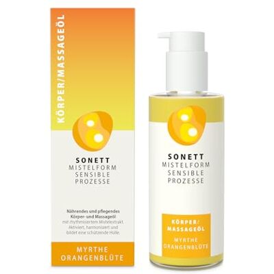 Sonett Mistelform Körper- und Massageöl, Myrthe-Orangenblüte Sonett Mistelform Körper- und Massageöl, Myrthe-Orangenblüte