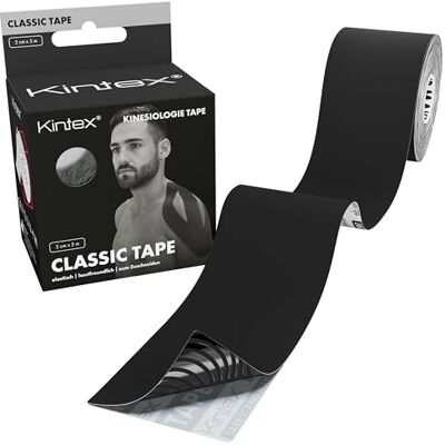 Kintex Kinesiologie Tape Classic 5 cm x 5 m Sport & Therapie Wasserfest, elastisch und hautfreundlich – ideal für Sport, Physiotherapie, Muskel-, Faszien-, Gelenk- und Lymphanwendungen Kintex Kinesiologie Tape Classic 5 cm x 5 m Sport & Therapie Wasserfest, elastisch und hautfreundlich – ideal für Sport, Physiotherapie, Muskel-, Faszien-, Gelenk- und Lymphanwendungen
