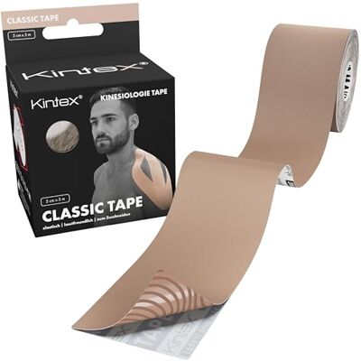 Kintex Kinesiologie Tape Classic 5 cm x 5 m Sport & Therapie Wasserfest, elastisch und hautfreundlich – ideal für Sport, Physiotherapie, Muskel-, Faszien-, Gelenk- und Lymphanwendungen Kintex Kinesiologie Tape Classic 5 cm x 5 m Sport & Therapie Wasserfest, elastisch und hautfreundlich – ideal für Sport, Physiotherapie, Muskel-, Faszien-, Gelenk- und Lymphanwendungen