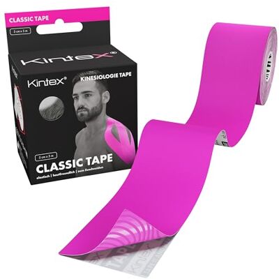 Kintex Kinesiologie Tape Classic 5 cm x 5 m Sport & Therapie Wasserfest, elastisch und hautfreundlich – ideal für Sport, Physiotherapie, Muskel-, Faszien-, Gelenk- und Lymphanwendungen Kintex Kinesiologie Tape Classic 5 cm x 5 m Sport & Therapie Wasserfest, elastisch und hautfreundlich – ideal für Sport, Physiotherapie, Muskel-, Faszien-, Gelenk- und Lymphanwendungen