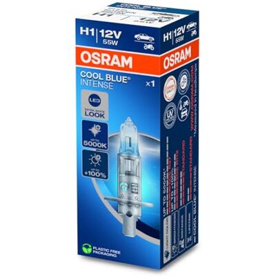 Osram Cool Blue Intense NextGen Halogen Birne H1-12V/55W pro Stück Osram Cool Blue Intense NextGen Halogen Birne H1-12V/55W pro Stück