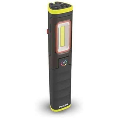 Philips Xperion 6000 UV Pillar LED-Arbeitsleuchte, hochwertige wiederaufladbare Werkstattlampe, Handlampe, ausklappbares Leuchtfeld mit 500lm, zusätzliches Spotlicht und UV-Licht, CRI 95 Philips Xperion 6000 UV Pillar LED-Arbeitsleuchte, hochwertige wiederaufladbare Werkstattlampe, Handlampe, ausklappbares Leuchtfeld mit 500lm, zusätzliches Spotlicht und UV-Licht, CRI 95