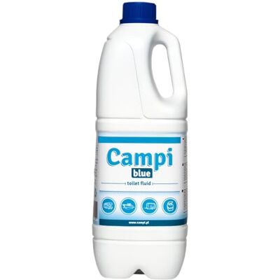 CAMPI Blue 2L Sanitärflüssigkeit & Toilettenzusatz für ngtoilette – ng WC Chemie für Toilette – für Abwassertank Wohnwagen & Wohnmobil CAMPI Blue 2L Sanitärflüssigkeit & Toilettenzusatz für ngtoilette – ng WC Chemie für Toilette – für Abwassertank Wohnwagen & Wohnmobil