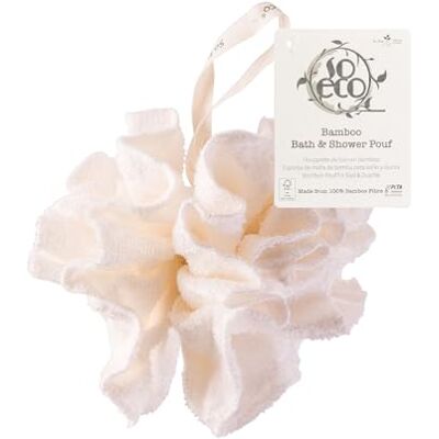 ECO Bambus Bad und Dusche Pouf, 80 g ECO Bambus Bad und Dusche Pouf, 80 g