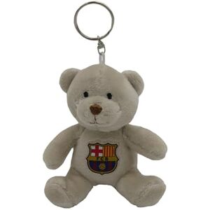 CYPBRANDS FC Barcelona, Schlüsselanhänger, Schlüsselanhänger, Rucksack, Plüsch, Bär, Beige, offizielles Produkt, beige, Estandar CYPBRANDS FC Barcelona, Schlüsselanhänger, Schlüsselanhänger, Rucksack, Plüsch, Bär, Beige, offizielles Produkt, beige, Estandar