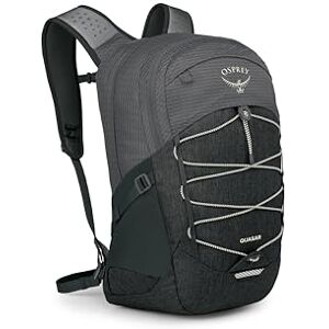Osprey Quasar 26 (Eleganter Alltagsrucksack Gepolstertes 13-Zoll-Laptopfach Atmungsaktive Rückenplatte Äußeres Bungee-Aufbewahrungssystem Obere Kompressionsriemen) Phantom Grey Heather Osprey Quasar 26 (Eleganter Alltagsrucksack Gepolstertes 13-Zoll-Laptopfach Atmungsaktive Rückenplatte Äußeres Bungee-Aufbewahrungssystem Obere Kompressionsriemen) Phantom Grey Heather