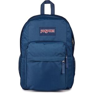 JANSPORT Big Day Rucksack – Großer 26L Alltagsrucksack für Schule, Reisen & Freizeit, mit 15’ Laptopfach, mehreren Fächern & Flaschenhalter, 43.5 x 19 x 32.5 cm, Navy, Blau JANSPORT Big Day Rucksack – Großer 26L Alltagsrucksack für Schule, Reisen & Freizeit, mit 15’ Laptopfach, mehreren Fächern & Flaschenhalter, 43.5 x 19 x 32.5 cm, Navy, Blau