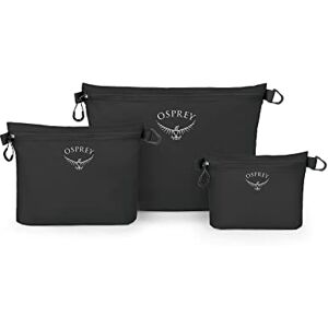 Osprey Ultralight Beutel mit Reißverschluss, 14L, Black, Set Osprey Ultralight Beutel mit Reißverschluss, 14L, Black, Set