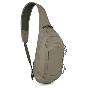 Osprey Daylite Unisex Sling Bag, 6L, Concrete Tan, O/S Osprey Daylite Unisex Sling Bag, 6L, Concrete Tan, O/S