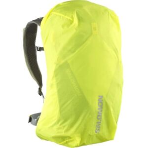 Salomon Regenhülle klein, wasserdichter Wetterschutz aus Silikon-Nylon, leichte, verstellbare Passform für 10-25-Liter-Rucksäcke, reflektierende Details Salomon Regenhülle klein, wasserdichter Wetterschutz aus Silikon-Nylon, leichte, verstellbare Passform für 10-25-Liter-Rucksäcke, reflektierende Details