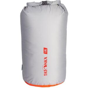 Tatonka Packbeutel Dry Sack 18l Wasserdichter Packsack mit Rollverschluss und Steckschließe Aus recyceltem Polyester 18 Liter Volumen (grau) Tatonka Packbeutel Dry Sack 18l Wasserdichter Packsack mit Rollverschluss und Steckschließe Aus recyceltem Polyester 18 Liter Volumen (grau)