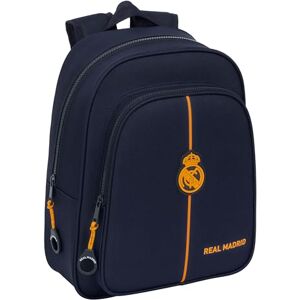 safta Real Madrid 2. Team 24/25 Schulrucksack für Kinder, ideal für Kinder verschiedener Altersgruppen, bequem und vielseitig, Qualität und Widerstandsfähigkeit, 27 x 10 x 33 cm, Marineblau, safta Real Madrid 2. Team 24/25 Schulrucksack für Kinder, ideal für Kinder verschiedener Altersgruppen, bequem und vielseitig, Qualität und Widerstandsfähigkeit, 27 x 10 x 33 cm, Marineblau,