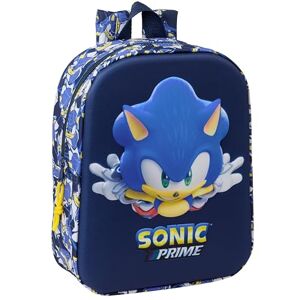 safta SONIC CITY 3D-Kinderrucksack, anpassbar an den Wagen, einfache Reinigung, ideal für Kinder verschiedener Altersgruppen, bequem und vielseitig, Qualität und Widerstandsfähigkeit, 22 x 10 x 27 cm, blau safta SONIC CITY 3D-Kinderrucksack, anpassbar an den Wagen, einfache Reinigung, ideal für Kinder verschiedener Altersgruppen, bequem und vielseitig, Qualität und Widerstandsfähigkeit, 22 x 10 x 27 cm, blau