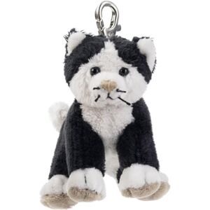 Schaffer Plüsch-Anhänger Katze „Caesar“ – 0226 ca. 10 cm Niedlicher Schlüsselanhänger & Taschenanhänger mit Karabiner Weich & hochwertig Geschenkidee für Kinder & Erwachsene schwarz-weiß Schaffer Plüsch-Anhänger Katze „Caesar“ – 0226 ca. 10 cm Niedlicher Schlüsselanhänger & Taschenanhänger mit Karabiner Weich & hochwertig Geschenkidee für Kinder & Erwachsene schwarz-weiß