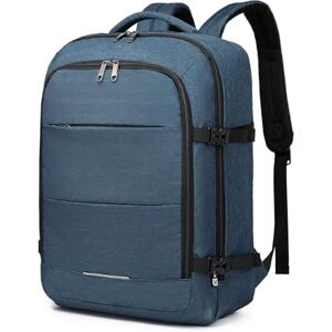 KONO Kabinentasche Untersitz Handgepäck Rucksack 45 x 36 x 20 cm Große Kapazität Reiserucksack, Navy, Marineblau (Unter dem Sitz) KONO Kabinentasche Untersitz Handgepäck Rucksack 45 x 36 x 20 cm Große Kapazität Reiserucksack, Navy, Marineblau (Unter dem Sitz)