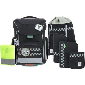 LÄSSIG 7-teiliges Schulranzen Set Kinder/School Set Slim Unique Black LÄSSIG 7-teiliges Schulranzen Set Kinder/School Set Slim Unique Black